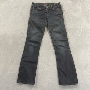 Mavi Jeans Bella Women's 29 W Low Rise Skinny Bootcut Blue